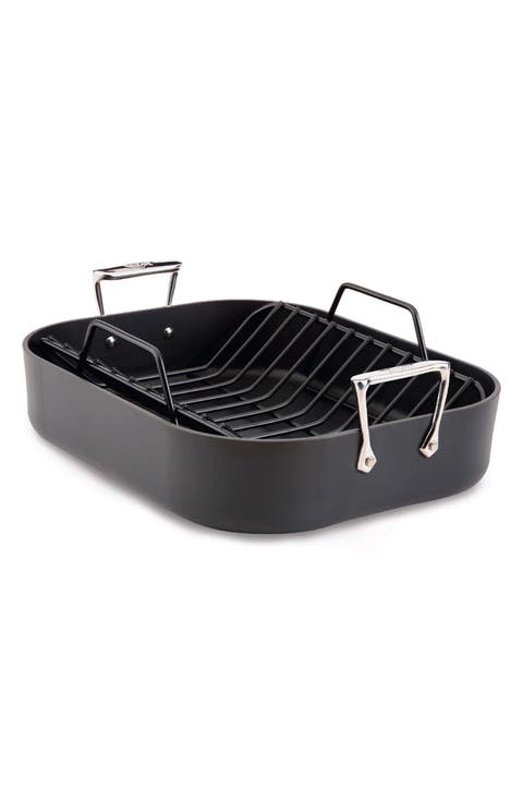 HA-1 Expert Hard Anodized Nonstick Roaster with Rack