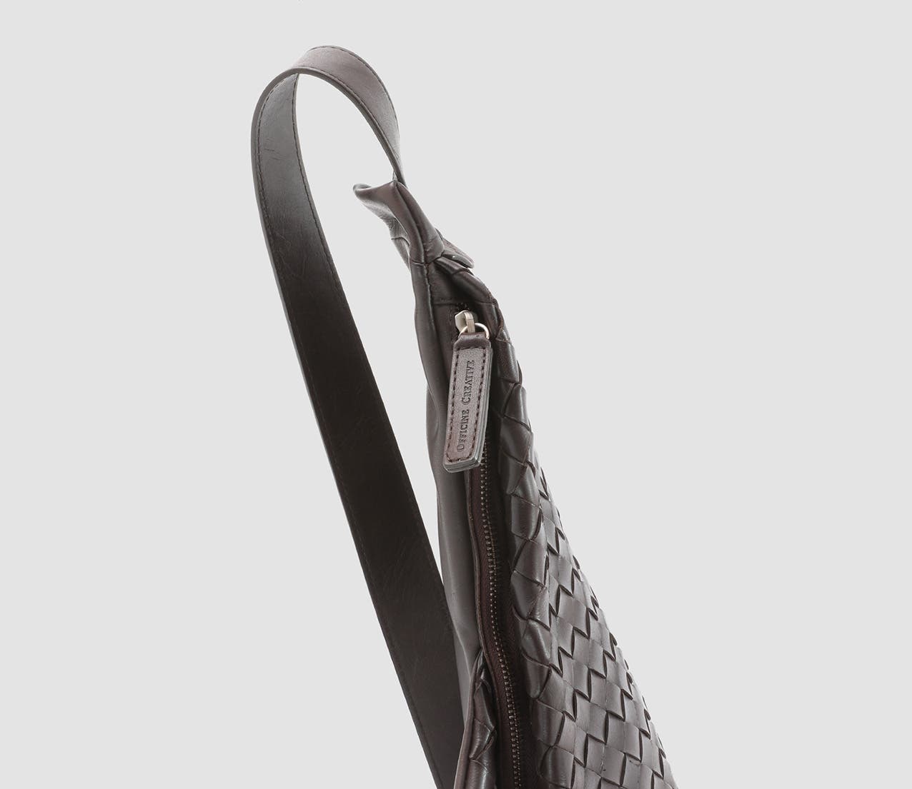Armor 05 Woven Clutch, Alternate, color, Brown