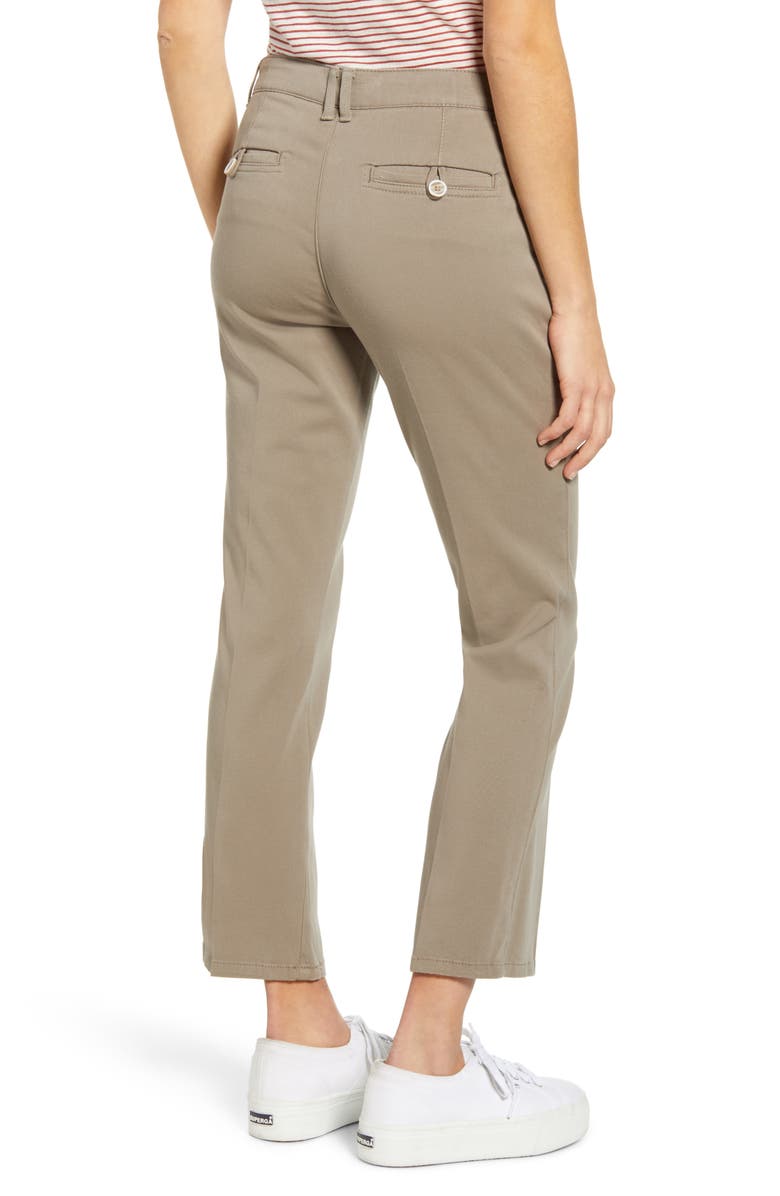Wit & Wisdom Ab-solution Luxe Touch Cotton Blend Ankle Trousers, Alternate, color, 