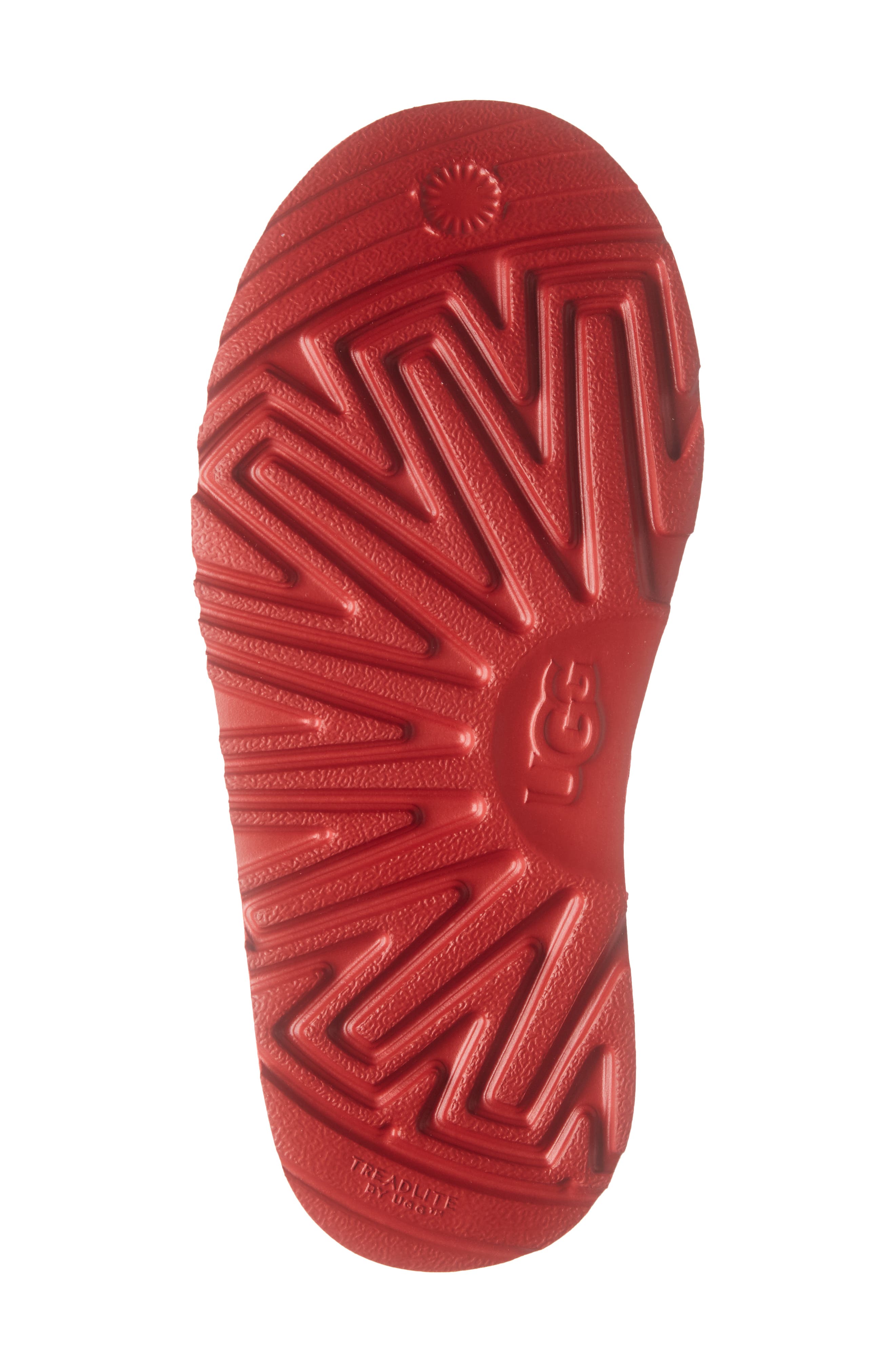 UGG© K Classic II Boot, Alternate, color, SAMBA RED
