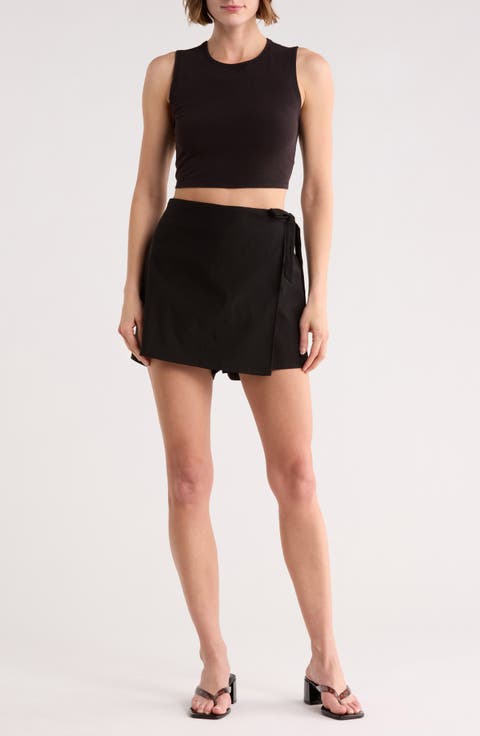 Tie Wrap Skort