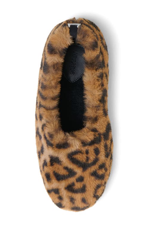 Apparis Magda Pluche™ Faux Fur Slipper In Brown