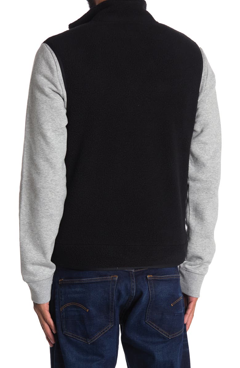 Michael Kors Faux Shearling Zip Vest, Alternate, color,