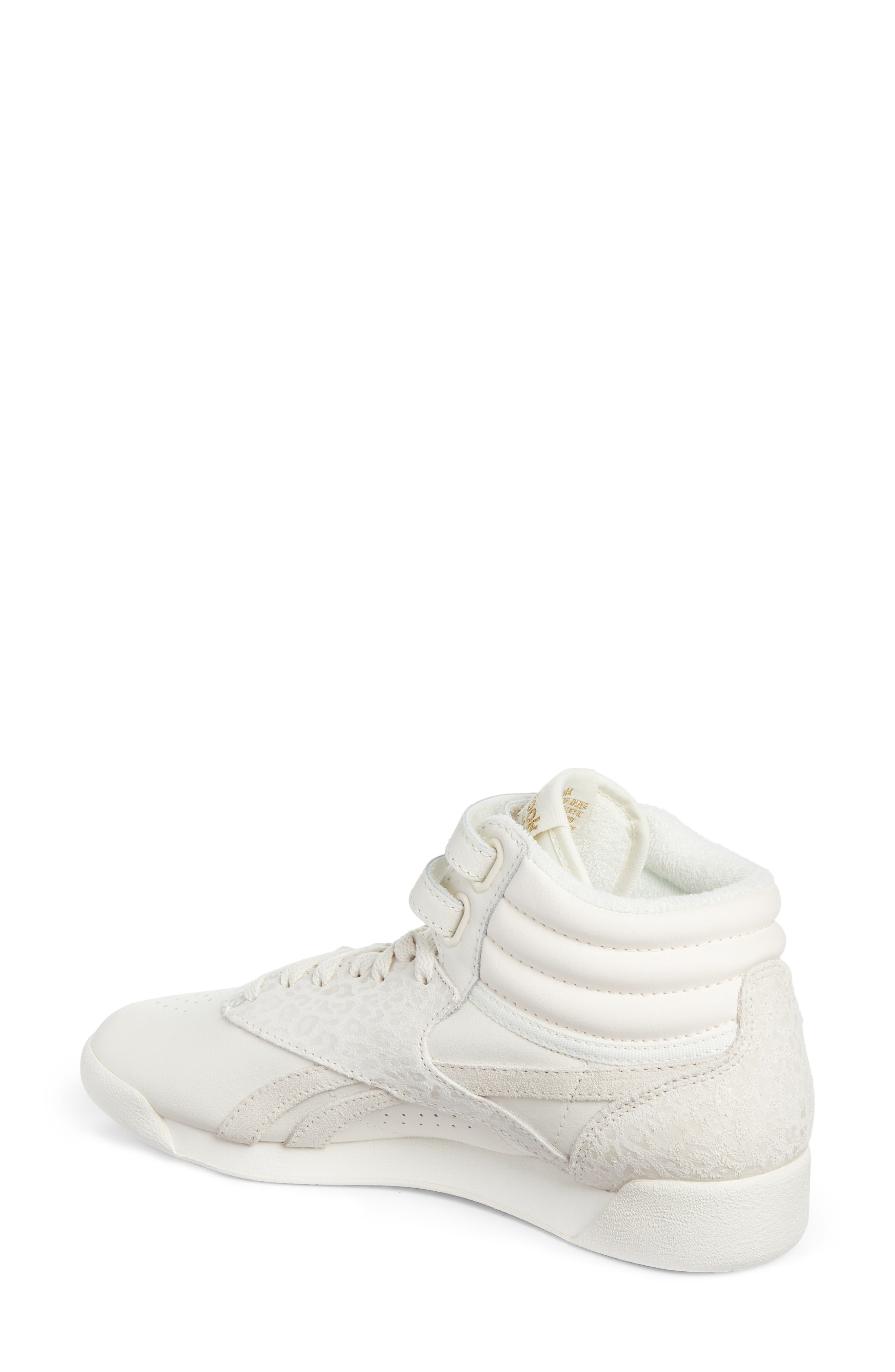 Reebok Freestyle Hi Sneaker, Alternate, color, 