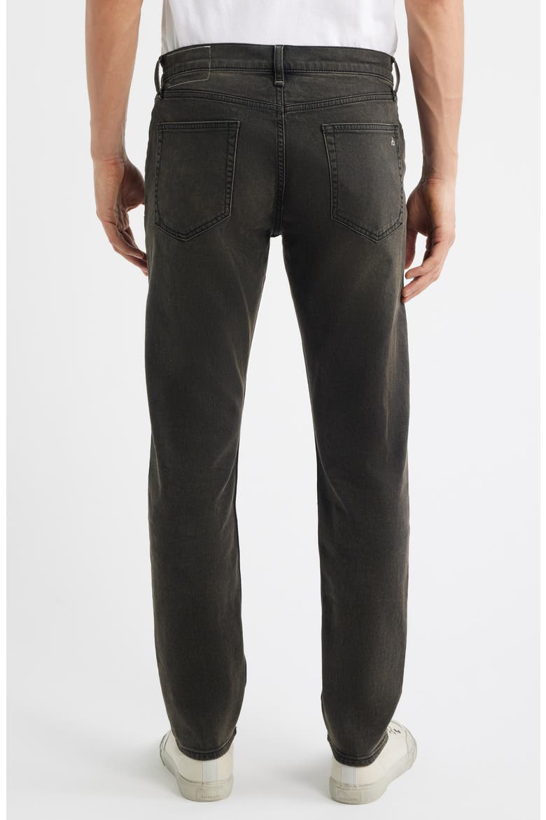 Fit 2 Authentic Stretch Slim Fit Jeans, Alternate, color, WASHED BLACK/ BROWN