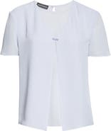 Giorgio Armani Lilac Sheer Top