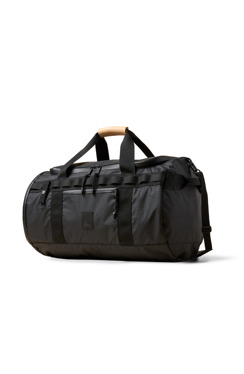 The Brown Buffalo Duffalo Duffle Bag, Main, color, Black-Grid