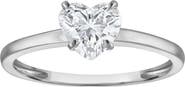 FZN 10k Gold Heart Lab Grown Diamond Ring
