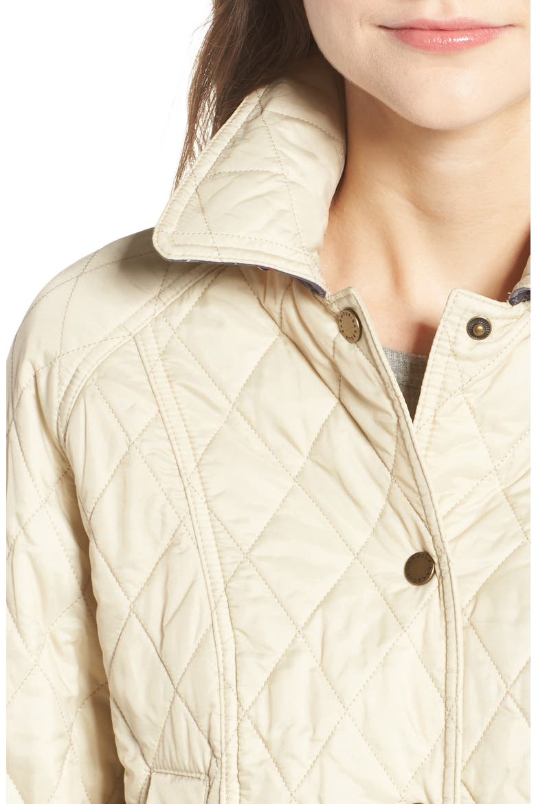 Beadnell Summer Quilted Jacket, Alternate, color, PEARL