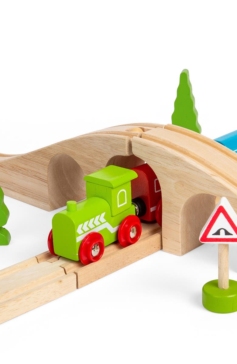Bigjigs Rail Figure of Eight Train Set, Alternate, color, Multicoloured