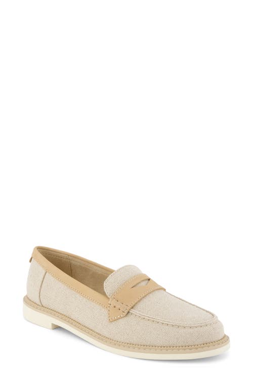 TOMS Marie Penny Loafer in Natural at Nordstrom, Size 10