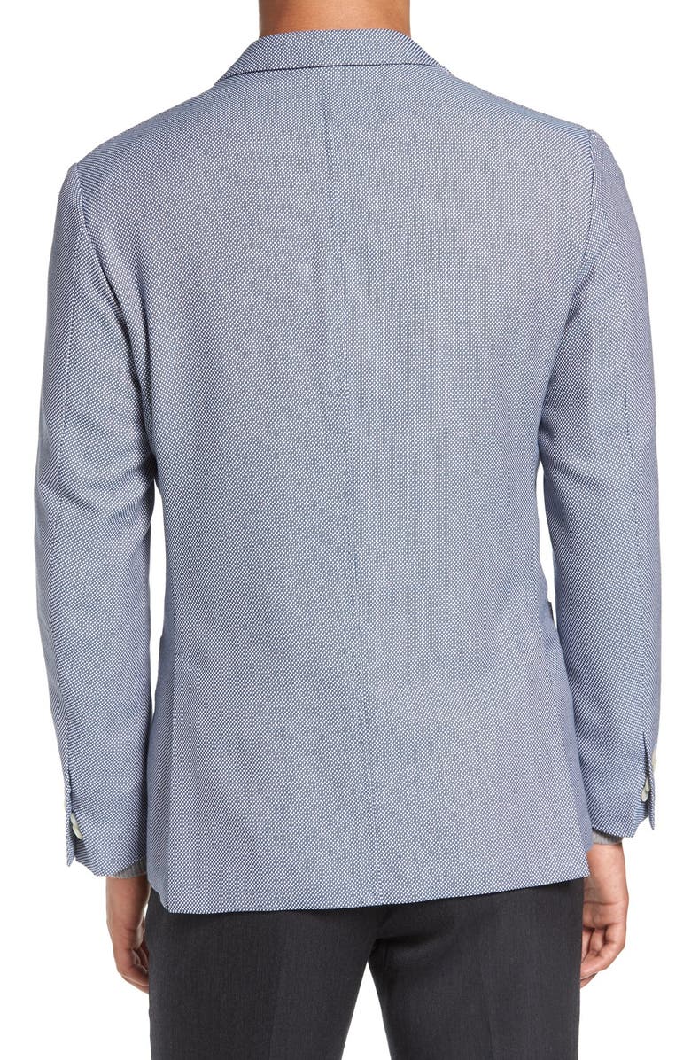 Corneliani Trim Fit Check Cotton Sport Coat, Alternate, color, 