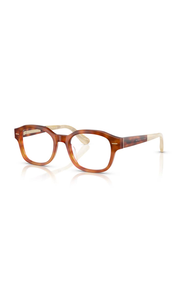 50mm Rectangle optical glasses, Main, color, Tortoise