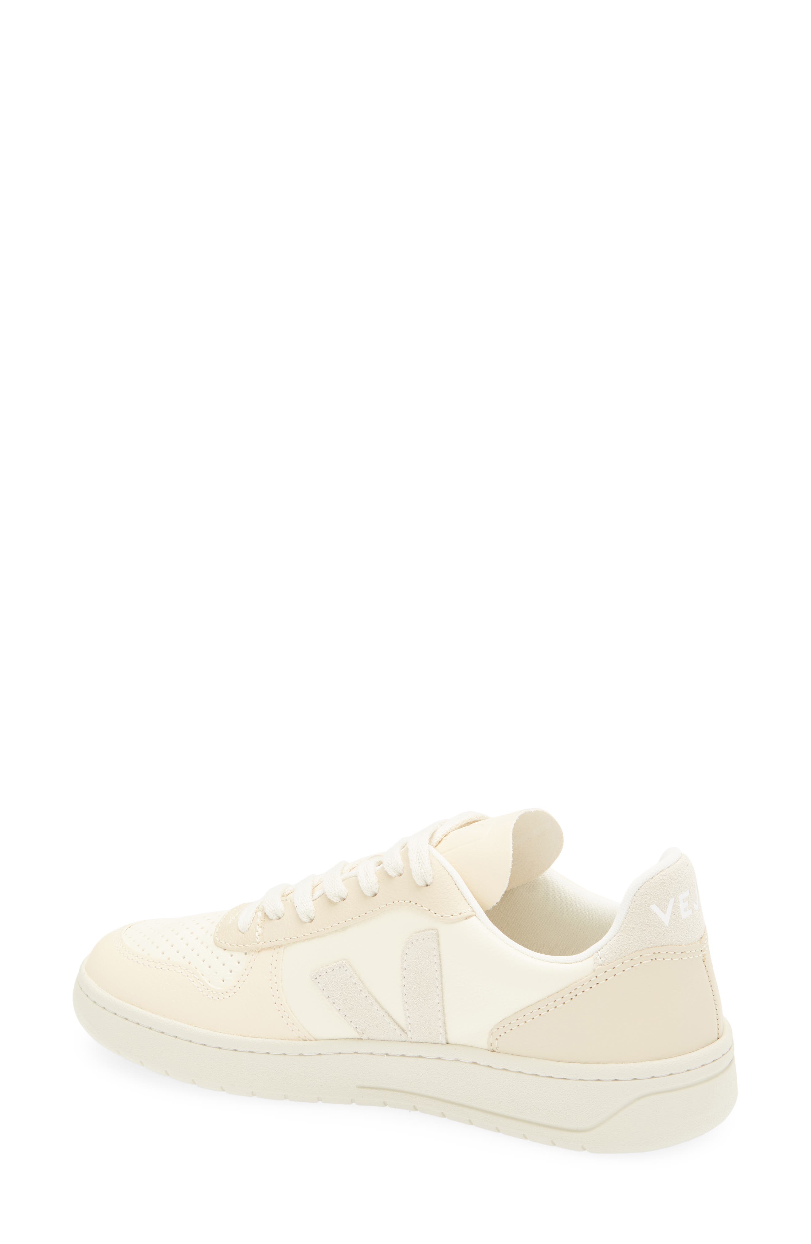 Veja V-10 Chrome Free Leather Sneaker, Alternate, color, 