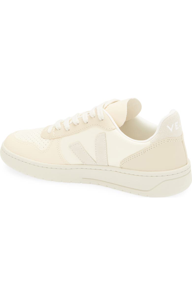 Veja V-10 Chrome Free Leather Sneaker, Alternate, color,