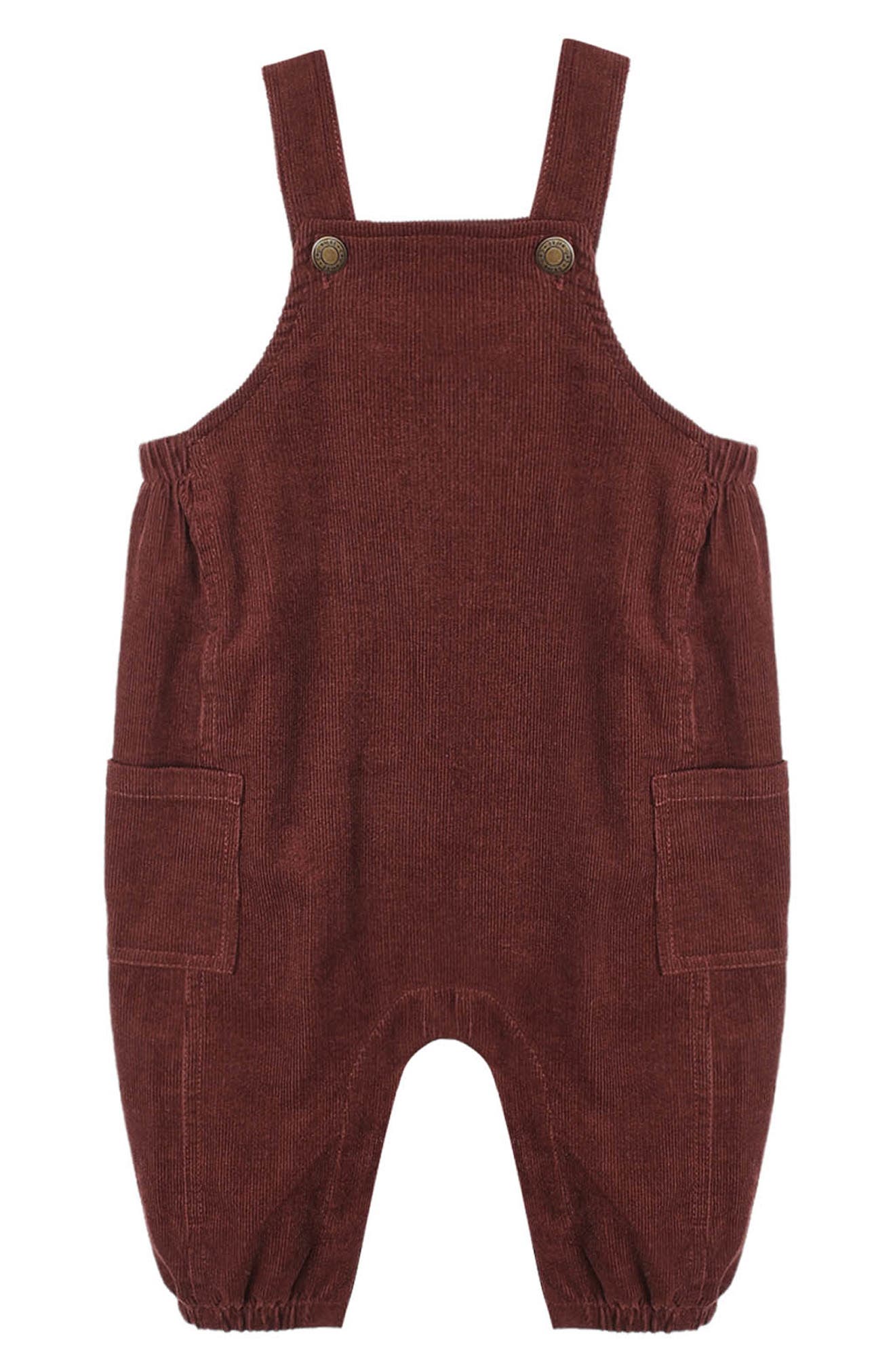 Rylee + Cru Corduroy Cargo Overalls