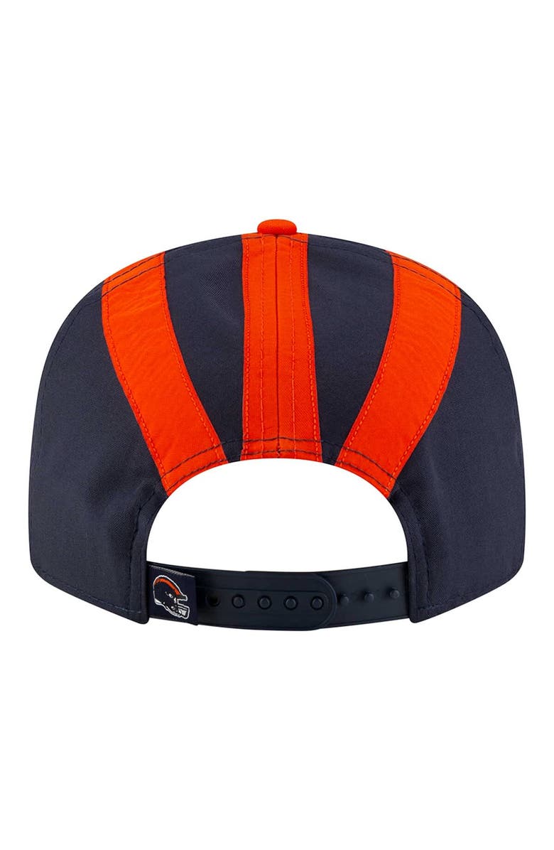 New Era Men's New Era Navy Chicago Bears Throwback Helmet 9FIFTY Snapback Hat, Alternate, color, Navy