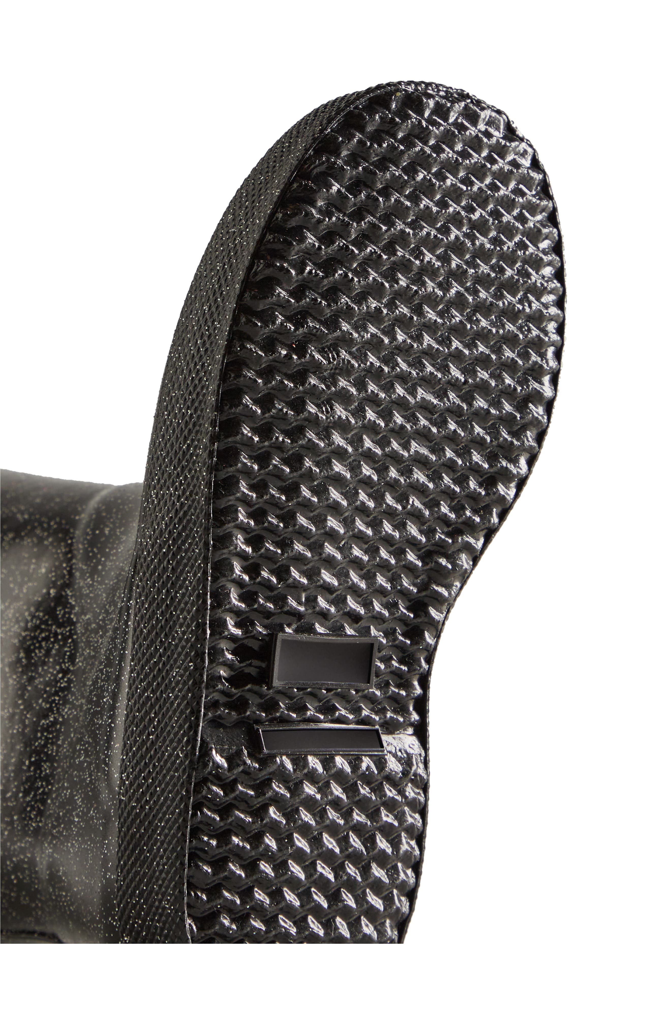 Hunter Kids' First Classic Starcloud Glitter Waterproof Rain Boot, Alternate, color, 