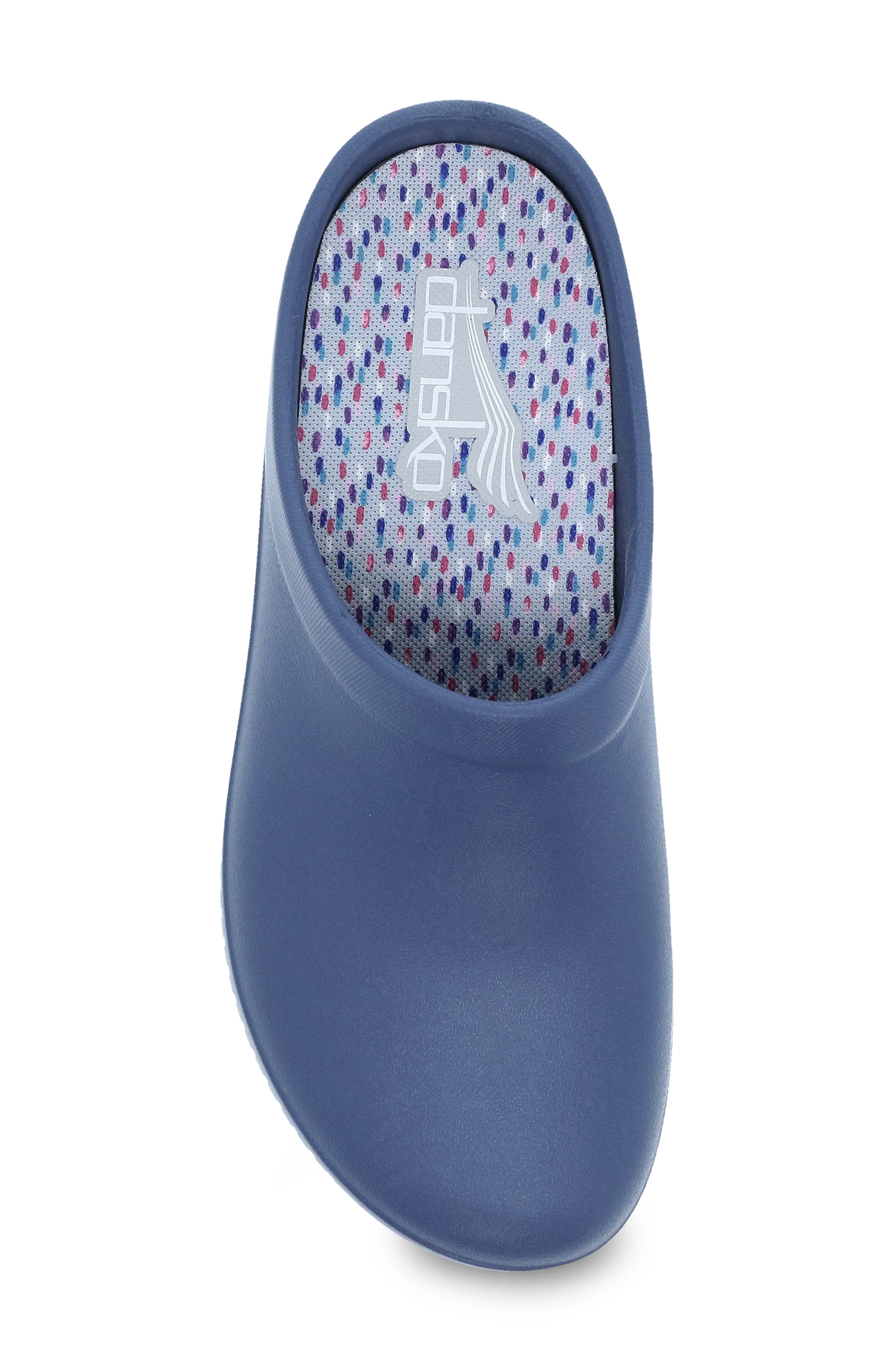 Dansko Kaci Clog, Alternate, color, Blue Molded