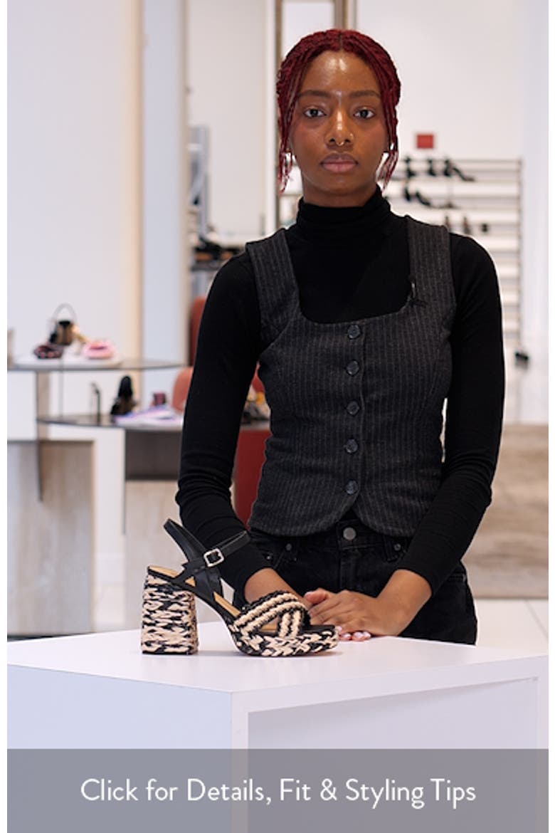 Juliey Ankle Strap Platform Sandal video