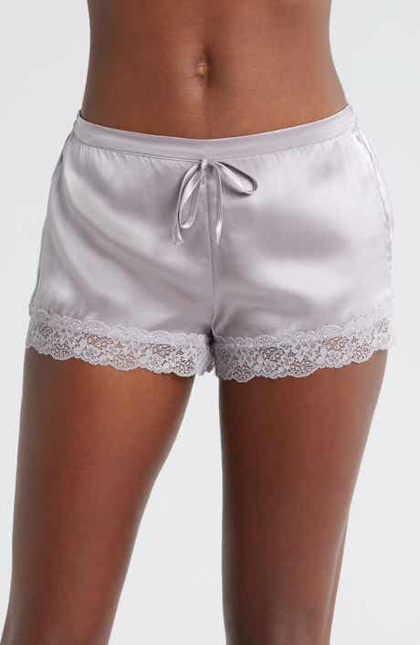 Milky Silk Pajama Shorts