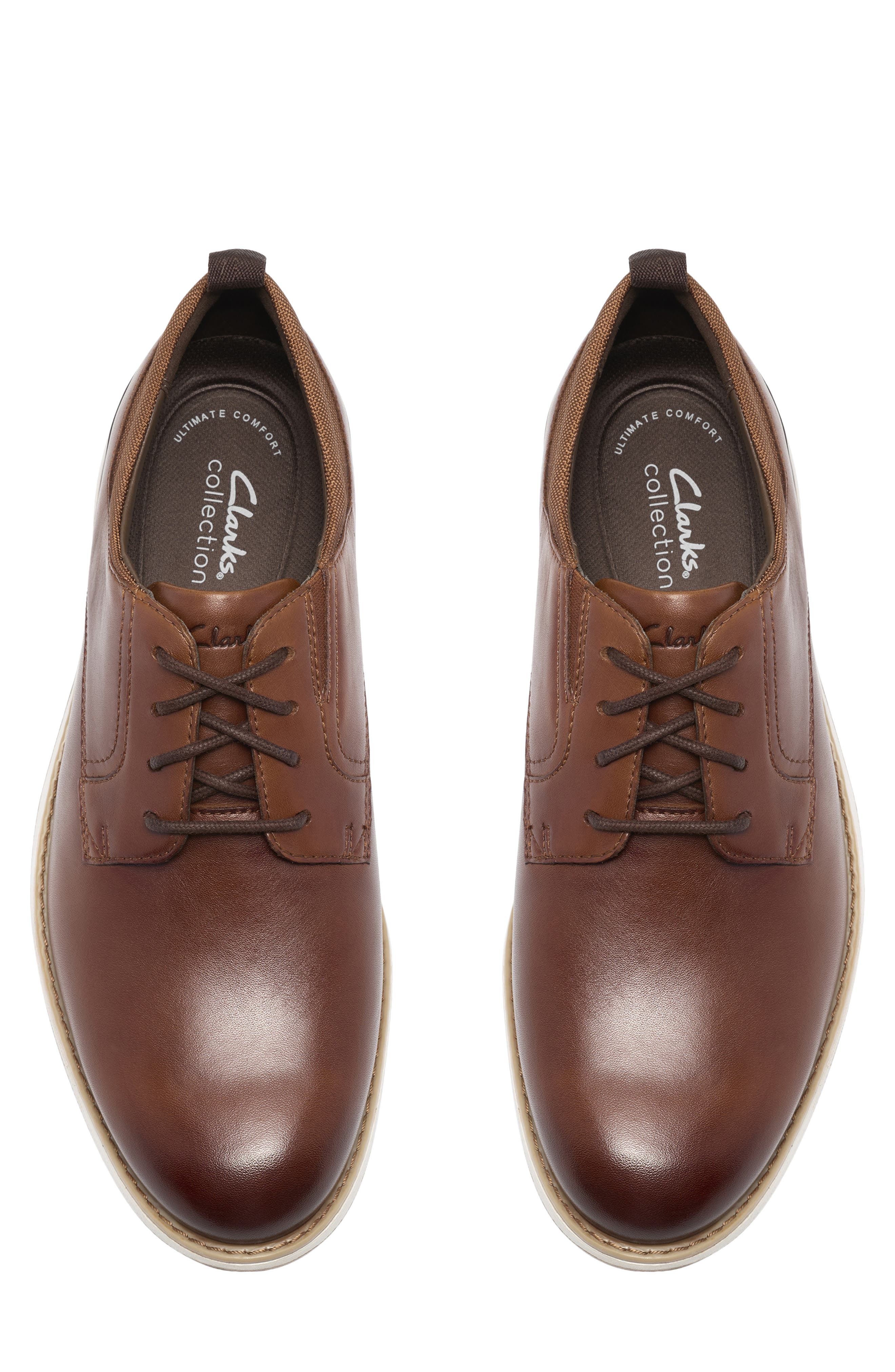 Flexhybrid Plain Toe Derby, Alternate, color, TAN LEATHER