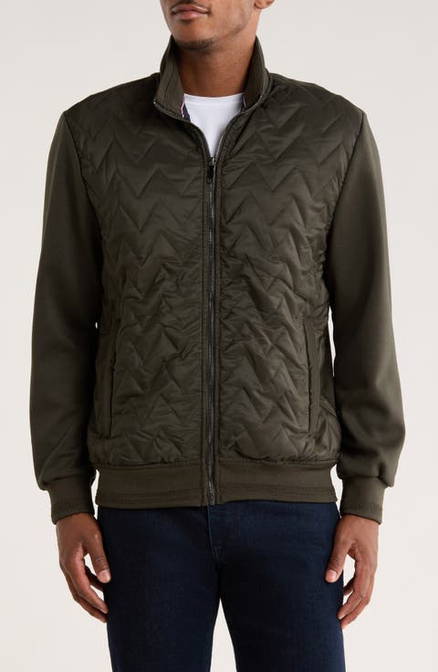 Zigzag Quilted Jacket