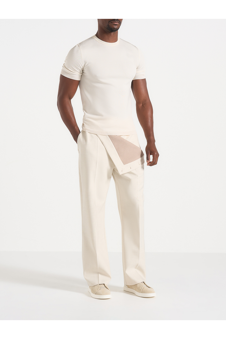 Henri Trousers, Main, color, Cream