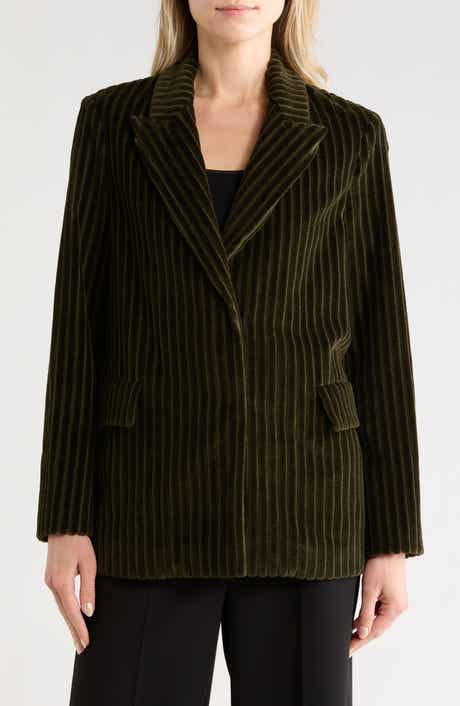 Longchamp Peak Lapel Corduroy Jacket