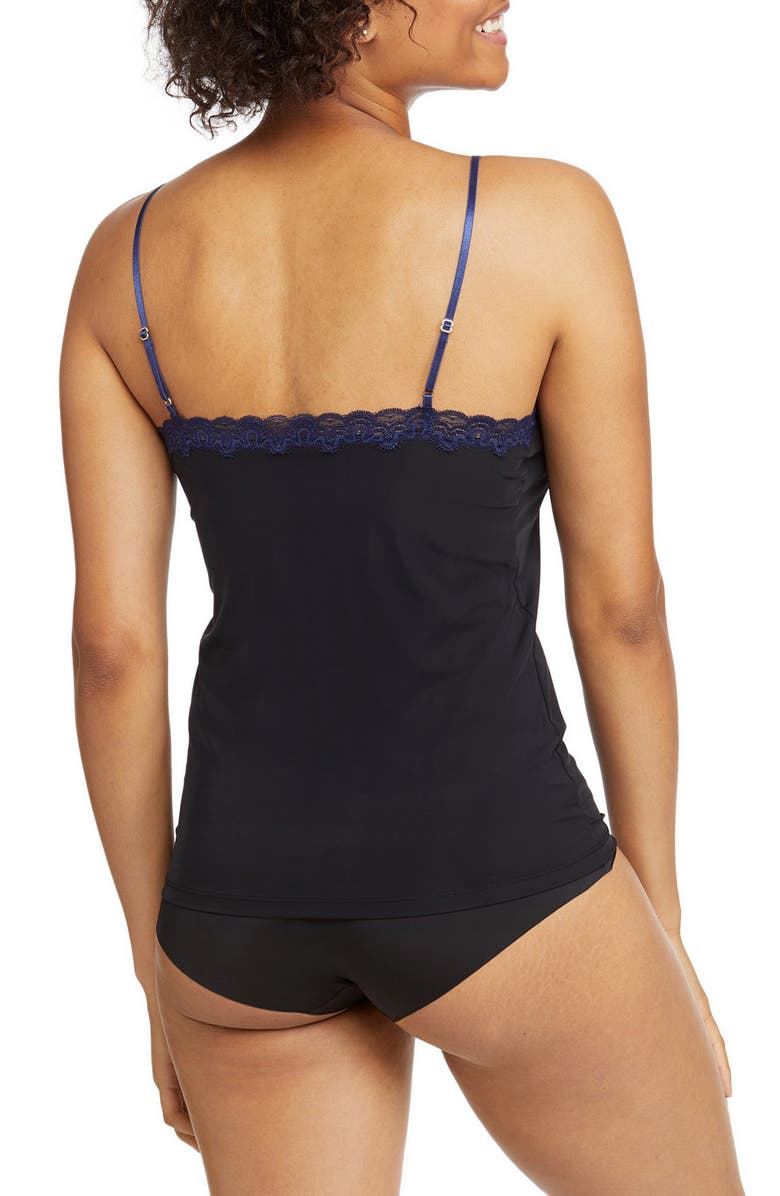 Uwila Warrior Soft Seamless Briefs with Lace, Alternate, color, Tap Shoe Black