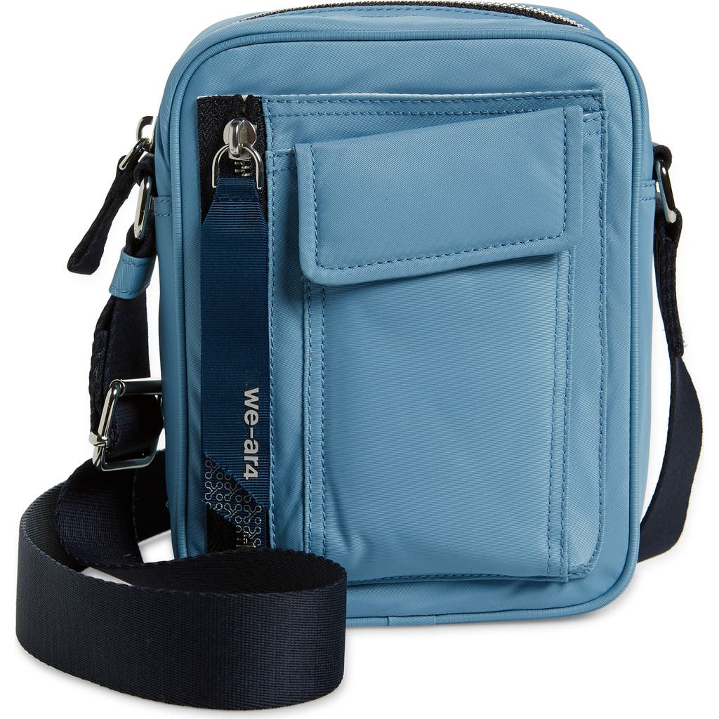 We-ar4 The Godspeed Nylon Crossbody Bag In Blue