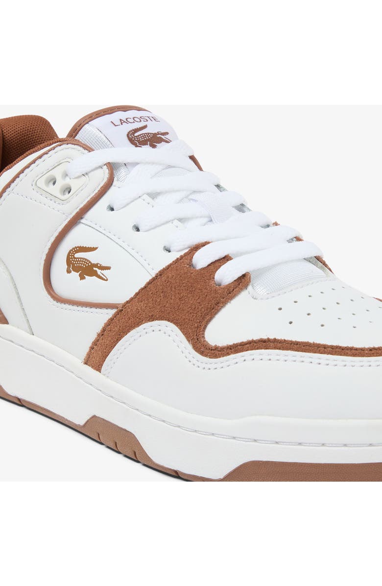 Lacoste Core Essential Sneaker, Alternate, color, White/ Brown