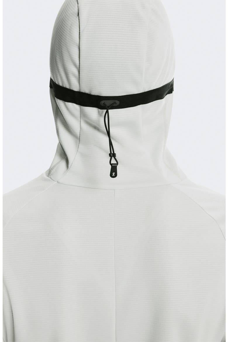 Climate Zip Hoodie, Alternate, color, ICEBERG