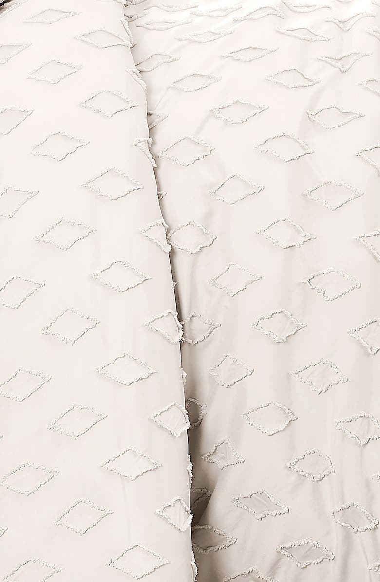 Delta Clipped Jacquard Duvet Cover Set