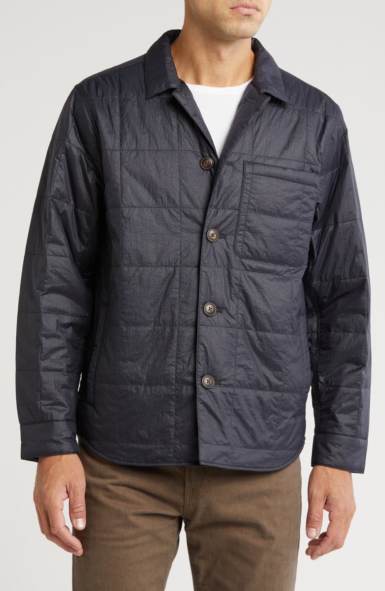 Madewell Quilted Liner Shirt Jacket, Main, color,
