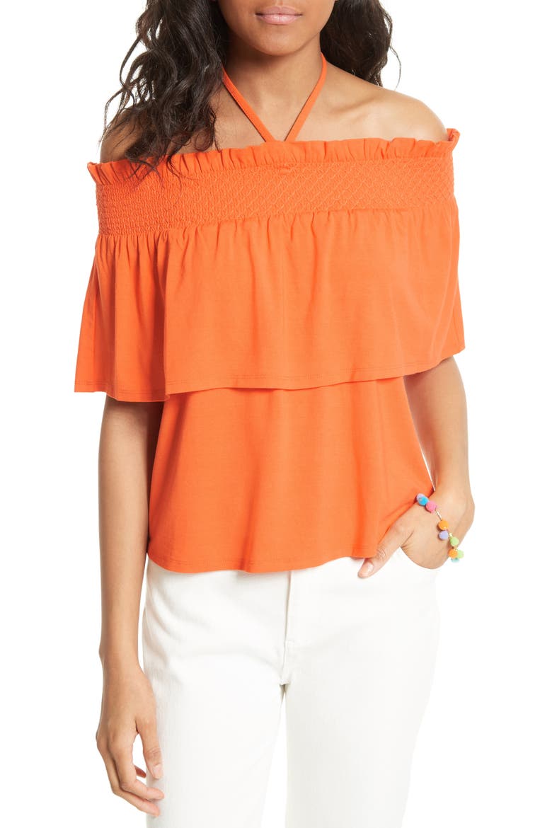 Ghiradelle Top, Main, color, CLEMENTINE