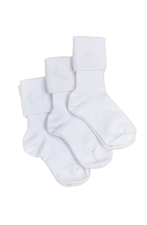 Premium Cotton Logo Sock 3-Pack for Infant