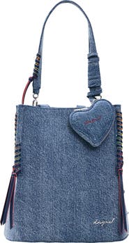 Desigual Mini Denim Backpack