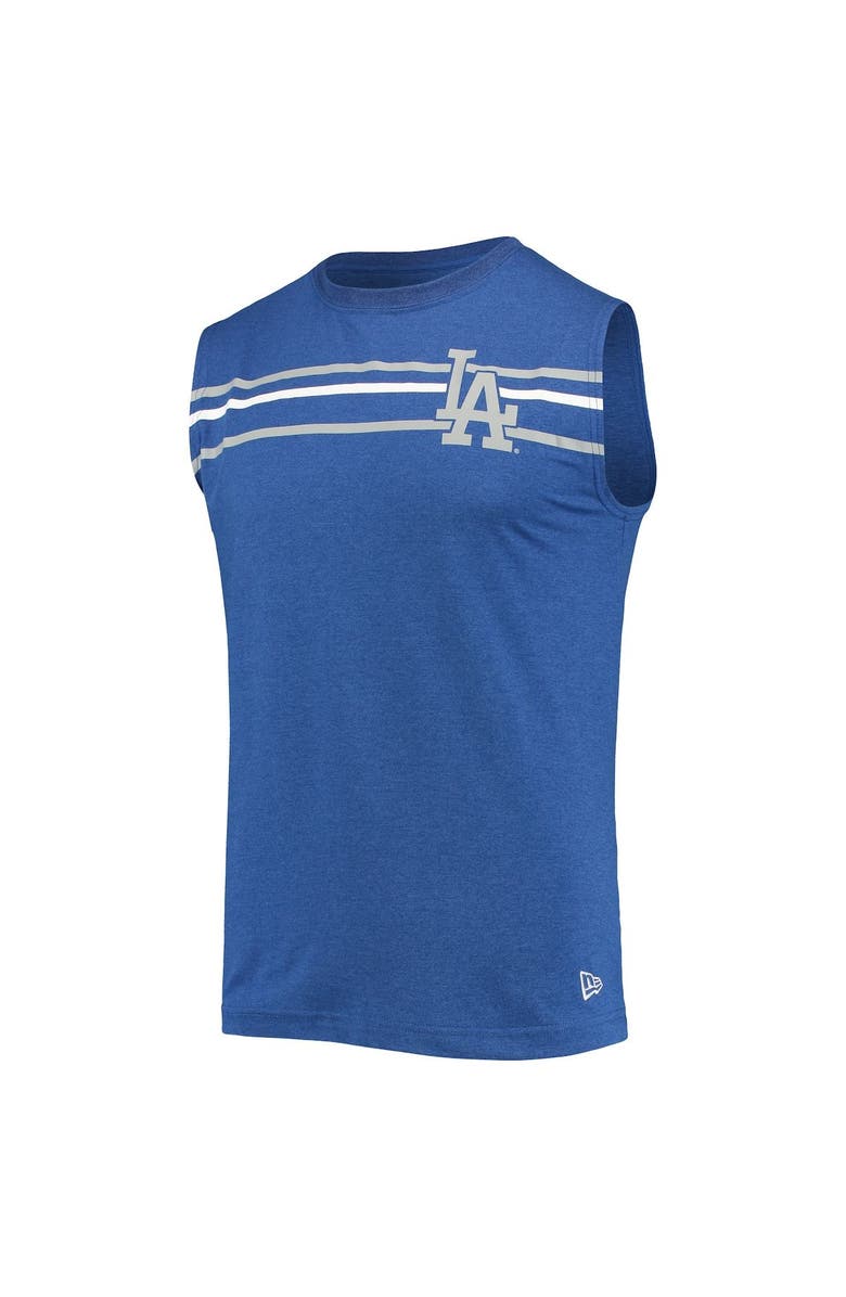 New Era Men's New Era Royal Los Angeles Dodgers Muscle Tank Top, Alternate, color, 