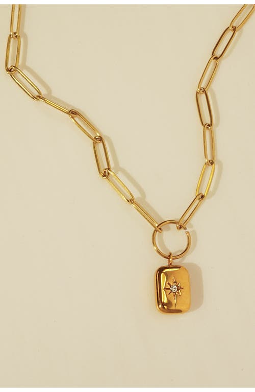 Kozakh Larisa Pendant Necklace In Gold