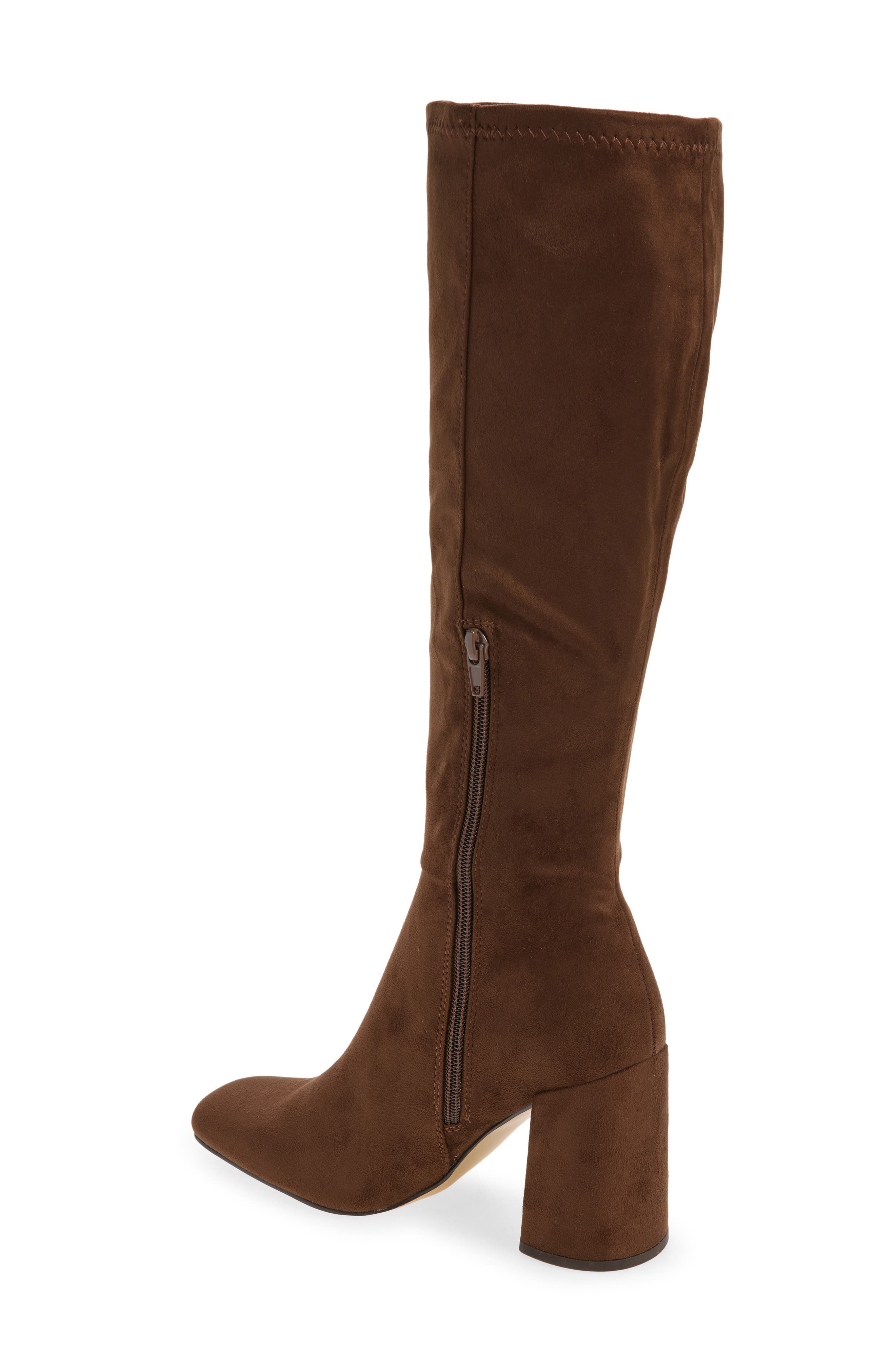 Lizah Knee High Boot, Alternate, color, CHOCOLATE