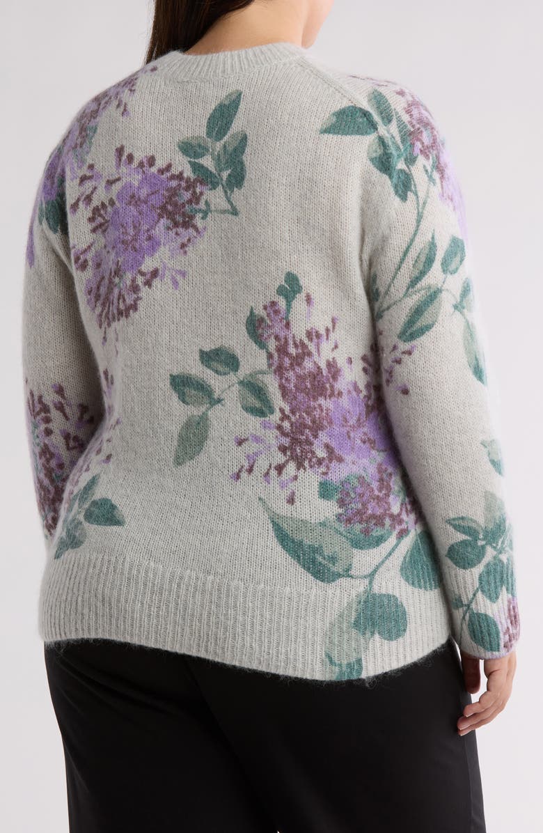 Vince Floral Print Sweater, Alternate, color,