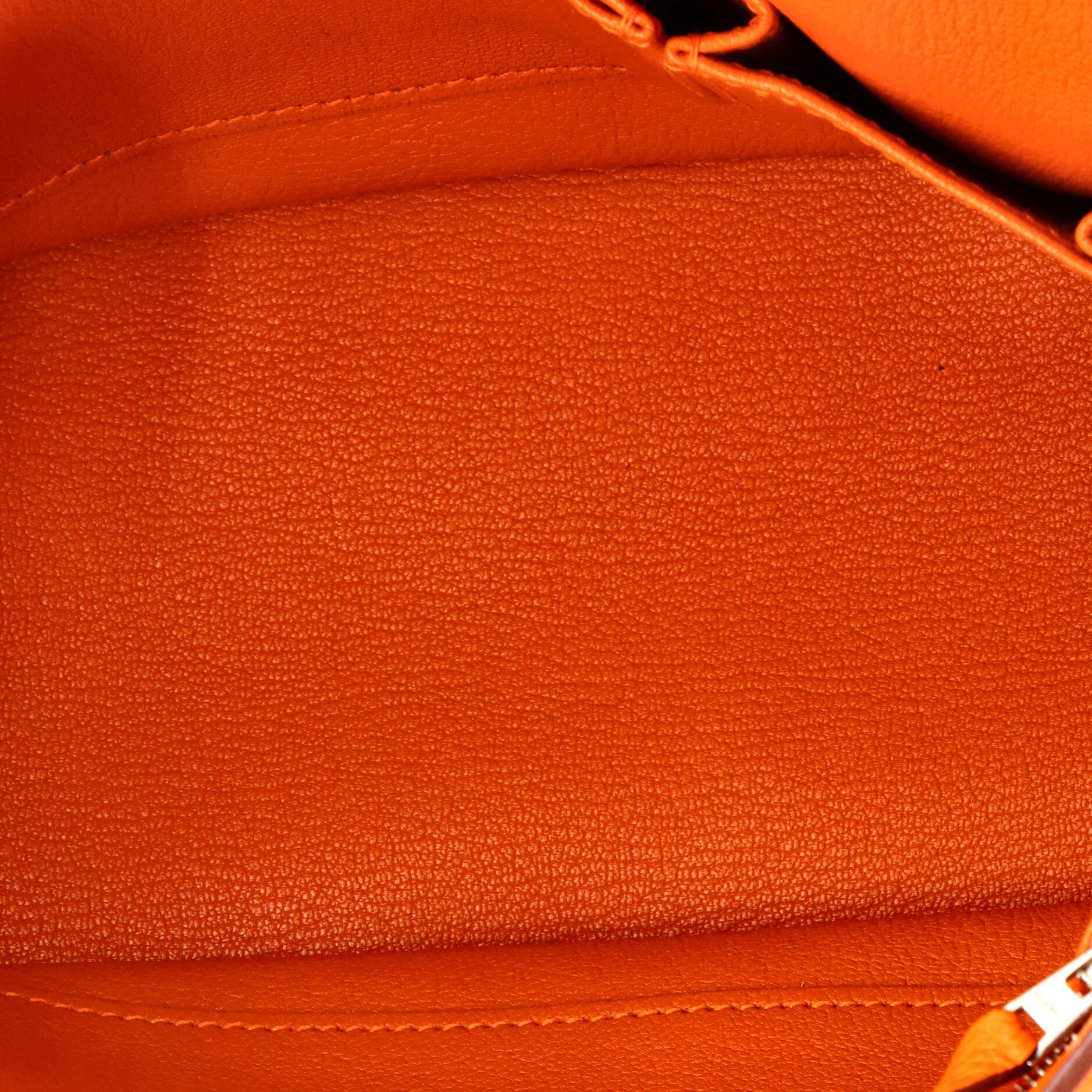 Pre-Owned Hermes Jypsiere Bag Clemence 28, Alternate, color, Orange H