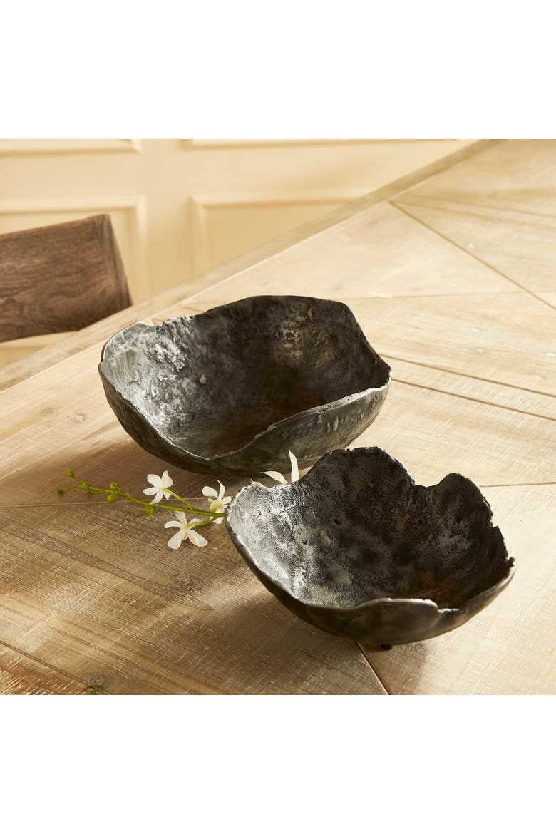 Roland Organic Decorative Bowls Set of 2, Alternate, color, Gray