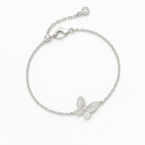 Crystal Butterfly Bracelet
