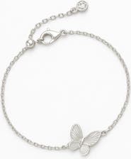 Donatello Gian Crystal Butterfly Bracelet