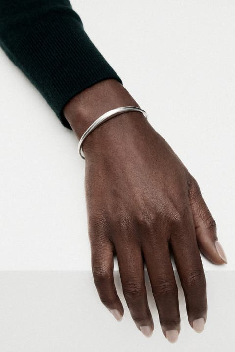 Hiba Cuff Sterling Silver Bracelet