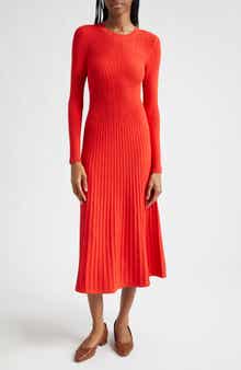 Veronica Beard Nami Long Sleeve Sweater Dress