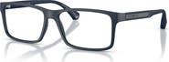 Emporio Armani 56mm Rectangle optical glasses