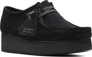 国内配送 CLARKS WMNS WALLACRAFT BEE BLACK SUEDE Wallacraft Bee